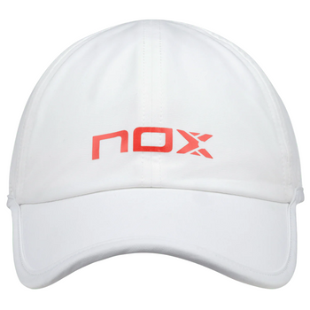 Casquette Nox Blanc/Rouge - Esprit Padel Shop