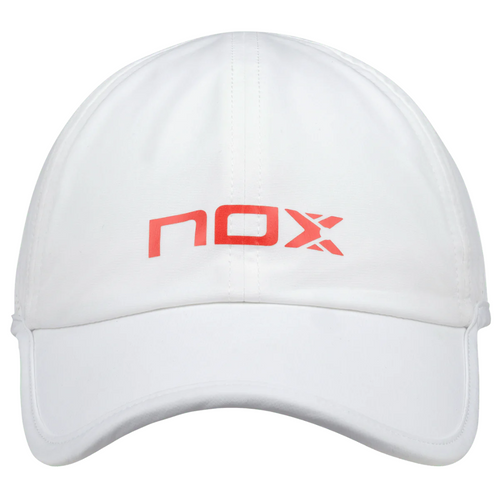 Casquette Nox Blanc/Rouge - Esprit Padel Shop