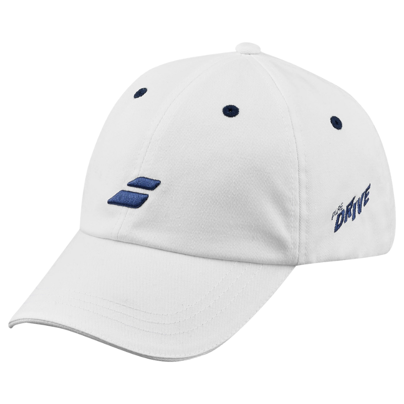 Casquette Babolat Drive cotton Cap Blanc - Esprit Padel Shop