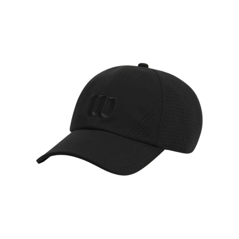 Casquette Wilson Active Perforated Noir - Esprit Padel Shop