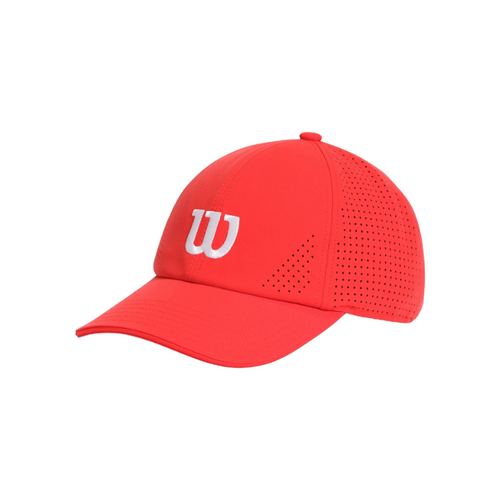 Casquette Wilson Active Perforated Rouge - Esprit Padel Shop