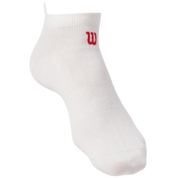 Chaussettes Wilson Ankle Tab Blanc X3 - Esprit Padel Shop