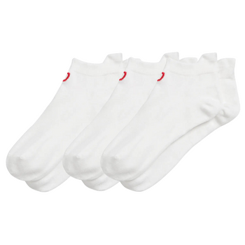 Chaussettes Wilson Ankle Tab Blanc X3 - Esprit Padel Shop