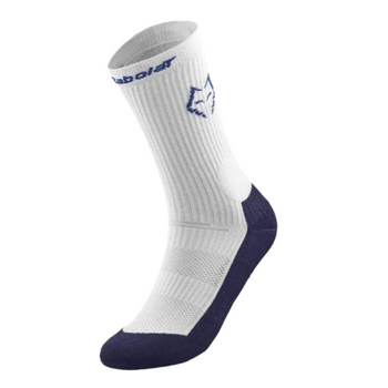 Chaussettes Babolat Mid-Calf Socks Juan Lebron Blanc 2025 - Esprit Padel Shop