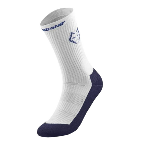Chaussettes Babolat Mid-Calf Socks Juan Lebron Blanc 2025 - Esprit Padel Shop