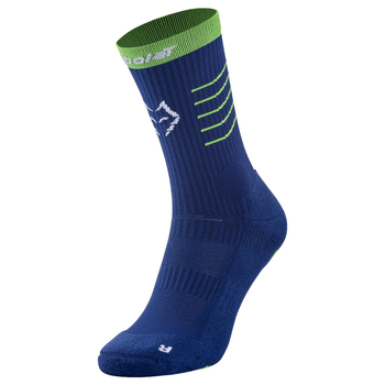 Chaussettes Babolat Mid-Calf Socks Juan Lebron Bleu/Vert - Esprit Padel Shop