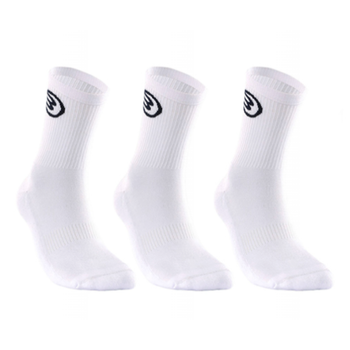 Chaussettes Bullpadel BP 262 Blanc X3 - Esprit Padel Shop