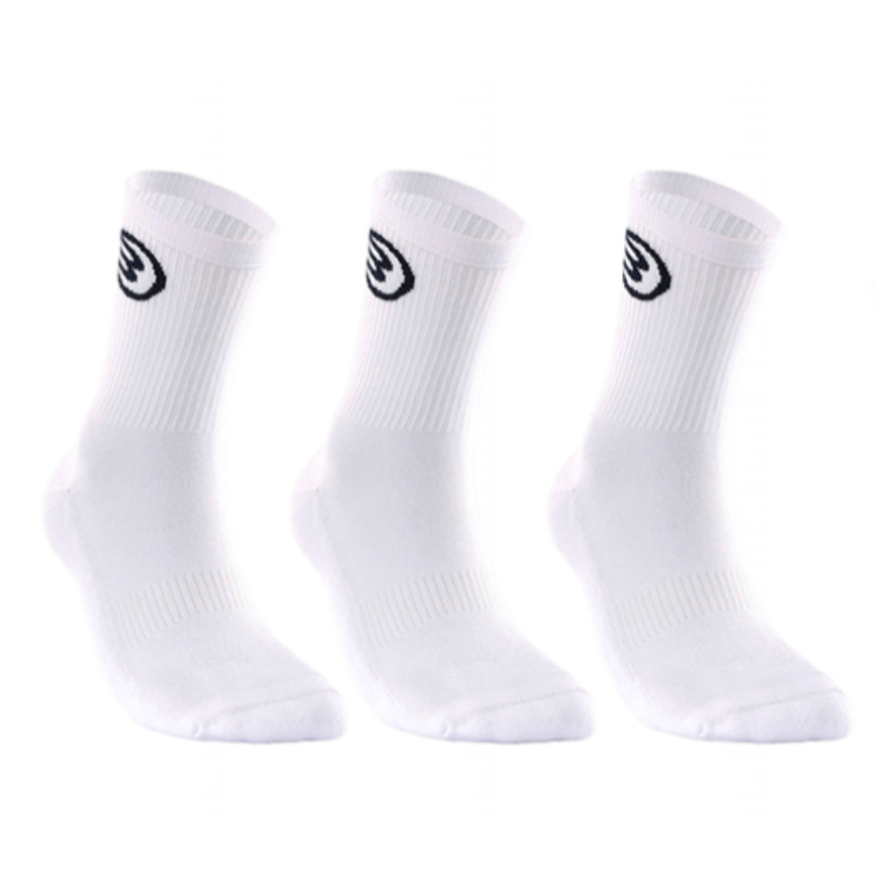 Chaussettes Bullpadel BP262 I Blanc x3 - Esprit Padel Shop