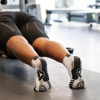 Chaussettes de Compression Floky Multisport Blanc - Esprit Padel Shop