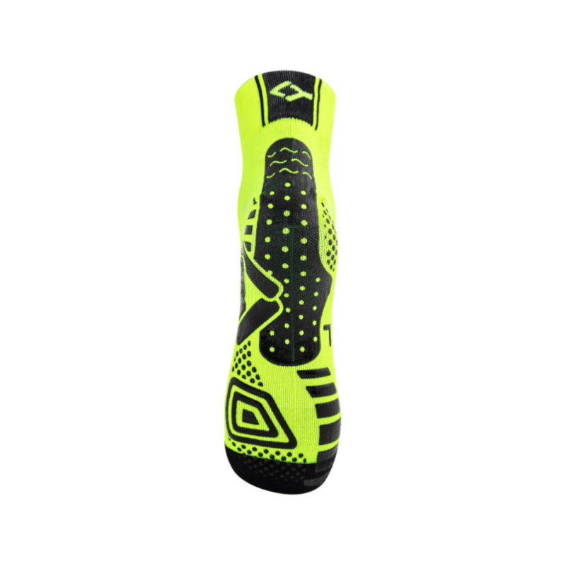 Chaussettes de Compression Floky Multisport Jaune - Esprit Padel Shop