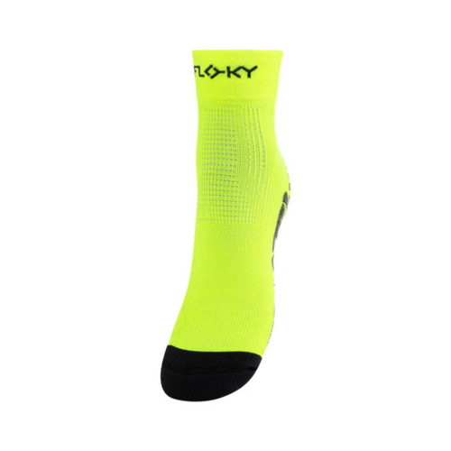 Chaussettes de Compression Floky Multisport Jaune - Esprit Padel Shop