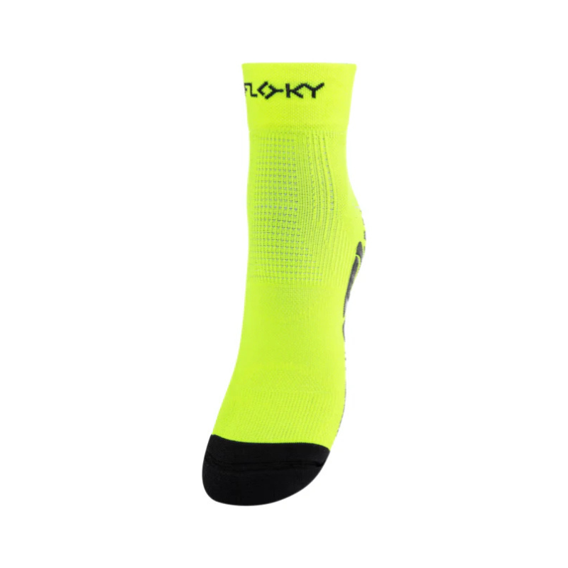 Chaussettes de Compression Floky Multisport Jaune - Esprit Padel Shop