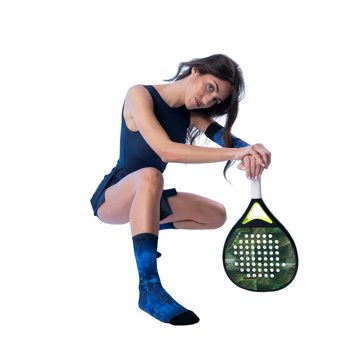 Chaussettes de compression Floky S-Mash 3D Fantasy Blue Supernova - Esprit Padel Shop