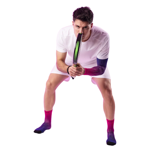 Chaussettes de compression Floky S-Mash 3D Fantasy Pink Nebula - Esprit Padel Shop