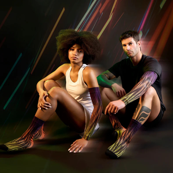 Chaussettes de compression Floky S-Mash 3D Fantasy Delhi - Esprit Padel Shop