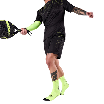 Chaussettes de compression Floky S-Mash 3D Jaune - Esprit Padel Shop