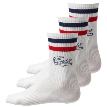 Chaussettes Lacoste French Socks x3 - Esprit Padel Shop