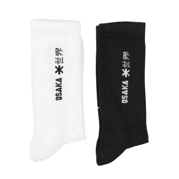 Chaussettes Osaka Duo Blanc / Noir - Esprit Padel Shop