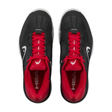 Chaussure de padel Head Revolt Pro 4.5 Clay Noir/Rouge - Esprit Padel Shop