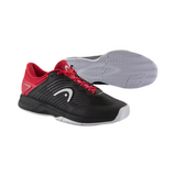 Chaussure de padel Head Revolt Pro 4.5 Clay Noir/Rouge - Esprit Padel Shop