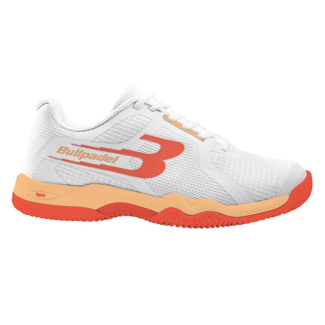 Bullpadel Indiga 26V orange women's padel shoes - Esprit Padel Shop