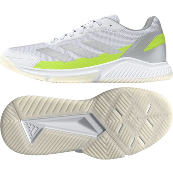 Chaussures de padel Femme Adidas Court Quick Blanc/Vert - Esprit Padel Shop 
