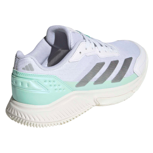 Chaussures de padel Femme Adidas Court Quick Vert/Blanc - Esprit Padel Shop