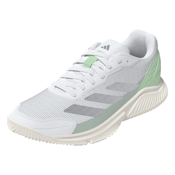 Chaussures de padel Femme Adidas Court Quick Vert/Blanc - Esprit Padel Shop
