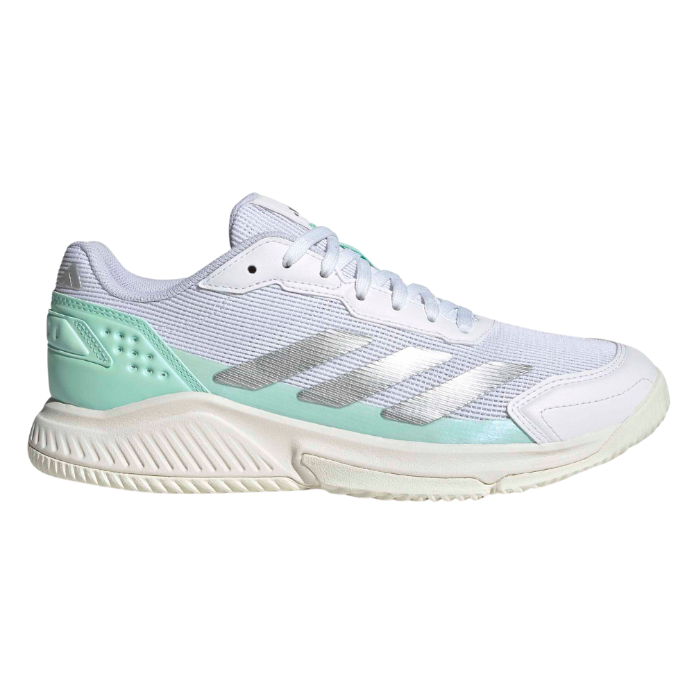Women's padel shoes Adidas Court Quick Green/White - Esprit Padel Shop