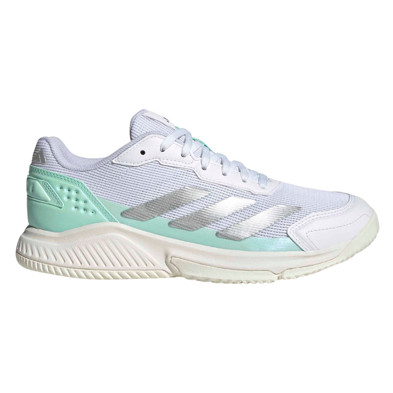 Chaussures de padel Femme Adidas Court Quick Vert/Blanc - Esprit Padel Shop