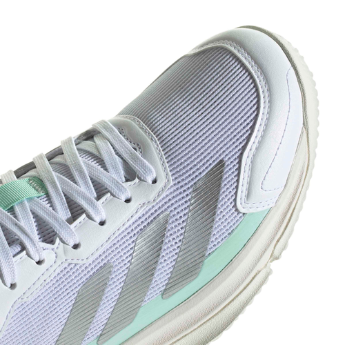 Chaussures de padel Femme Adidas Court Quick Vert/Blanc - Esprit Padel Shop