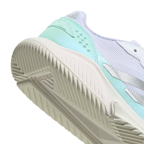 Chaussures de padel Femme Adidas Court Quick Vert/Blanc - Esprit Padel Shop