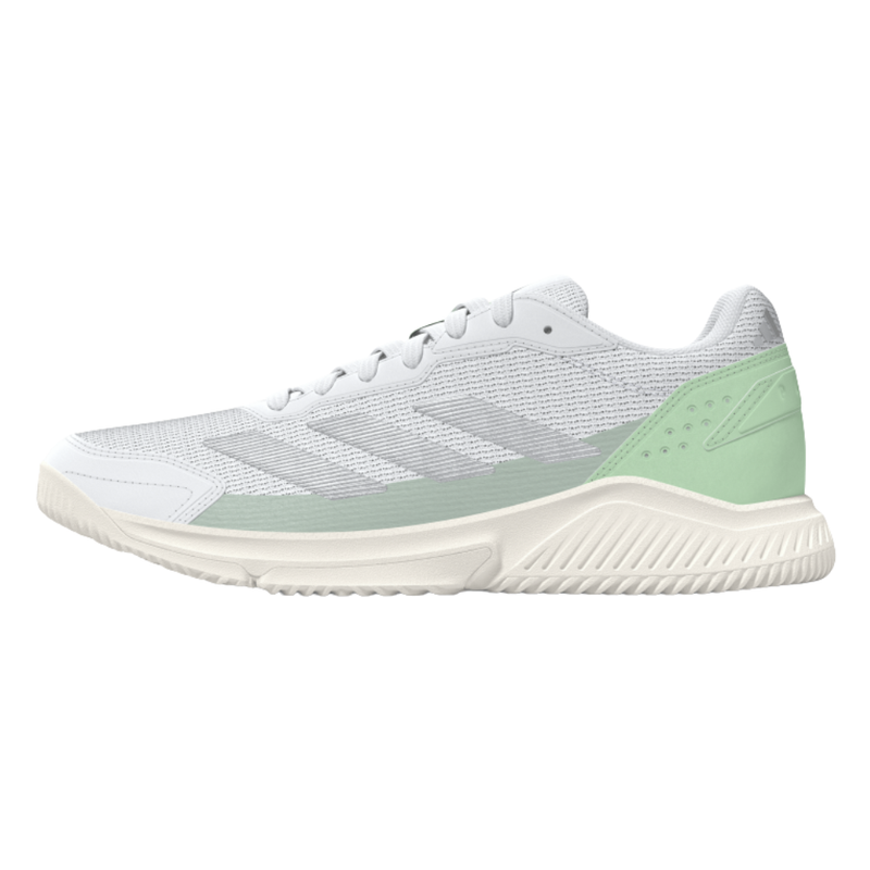 Chaussures de padel Femme Adidas Court Quick Vert/Blanc - Esprit Padel Shop