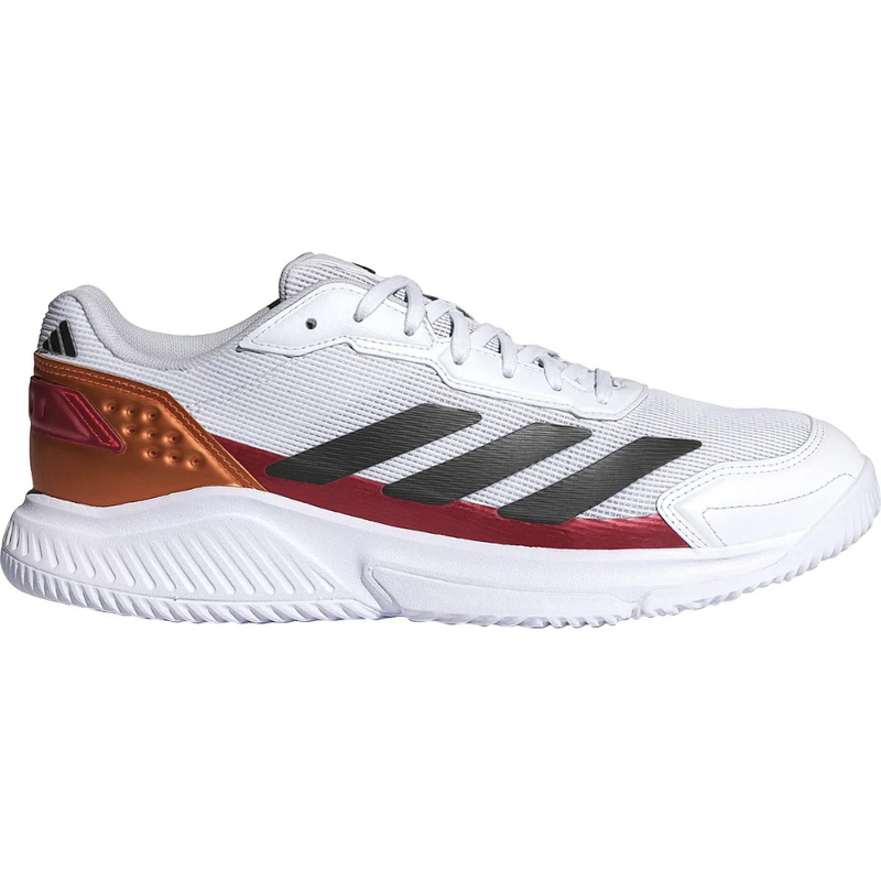 Scarpe padel Scarpe Adidas Court Quick Uomo Bianche/Arancioni - Esprit Padel Negozio
