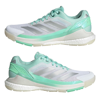 Chaussures de padel Femme Adidas Crazy Quick Boost Vert/Blanc - Esprit Padel Shop