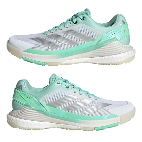 Chaussures de padel Femme Adidas Crazy Quick Boost Vert/Blanc - Esprit Padel Shop