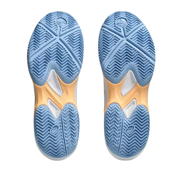 Chaussures de padel Femme Asics Game FF Blanc/Orange - Esprit Padel Shop