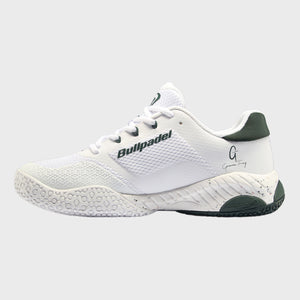 Chaussures de padel Femme Bullpadel Elite 24I Blanc/Vert - Esprit Padel Shop 