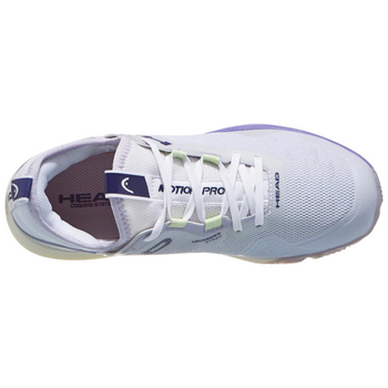 Chaussures de padel Femme Head Motion Pro Blanc/Violet - Esprit Padel Shop