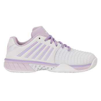 Scarpe padel K-Swiss Express Light 3 da donna Padel Bianco/Viola - Esprit Padel Negozio