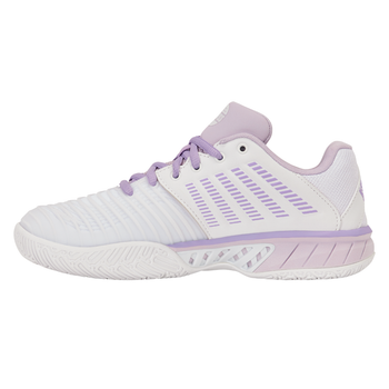 Scarpe padel K-Swiss Express Light 3 da donna Padel Bianco/Viola - Esprit Padel Negozio