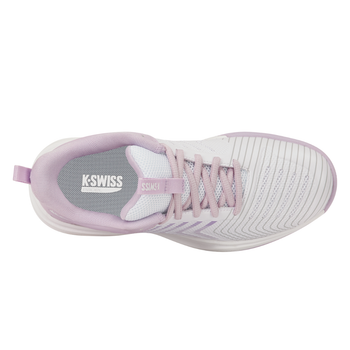 Chaussures de padel Femme K-Swiss Ultrashot Light Padel Blanc/Rose - Esprit Padel Shop