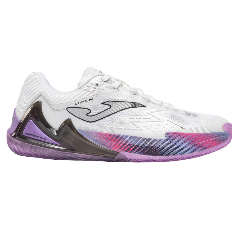Sapatilhas de padel para homem Joma Open brancas/rosa - Esprit Padel Shop