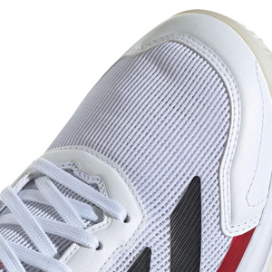 Chaussures de padel Homme Adidas Court Quick Blanc/Rouge - Esprit Padel Shop