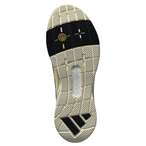 Chaussures de padel Homme Adidas Crazy Quick Boost Blanc/Gold - Esprit Padel Shop