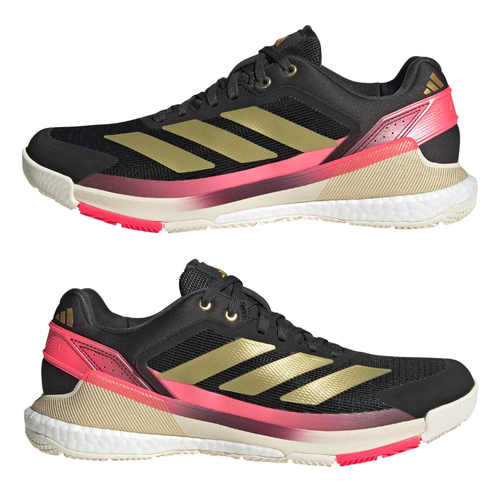 Chaussures de padel Homme Adidas Crazy Quick Boost Noir/Gold - Esprit Padel Shop