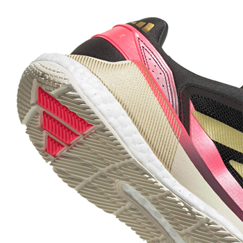 Chaussures de padel Homme Adidas Crazy Quick Boost Noir/Gold - Esprit Padel Shop