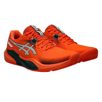 Chaussures de padel Homme Asics Gel Challenger 15 Padel Orange/Vert - Esprit Padel Shop