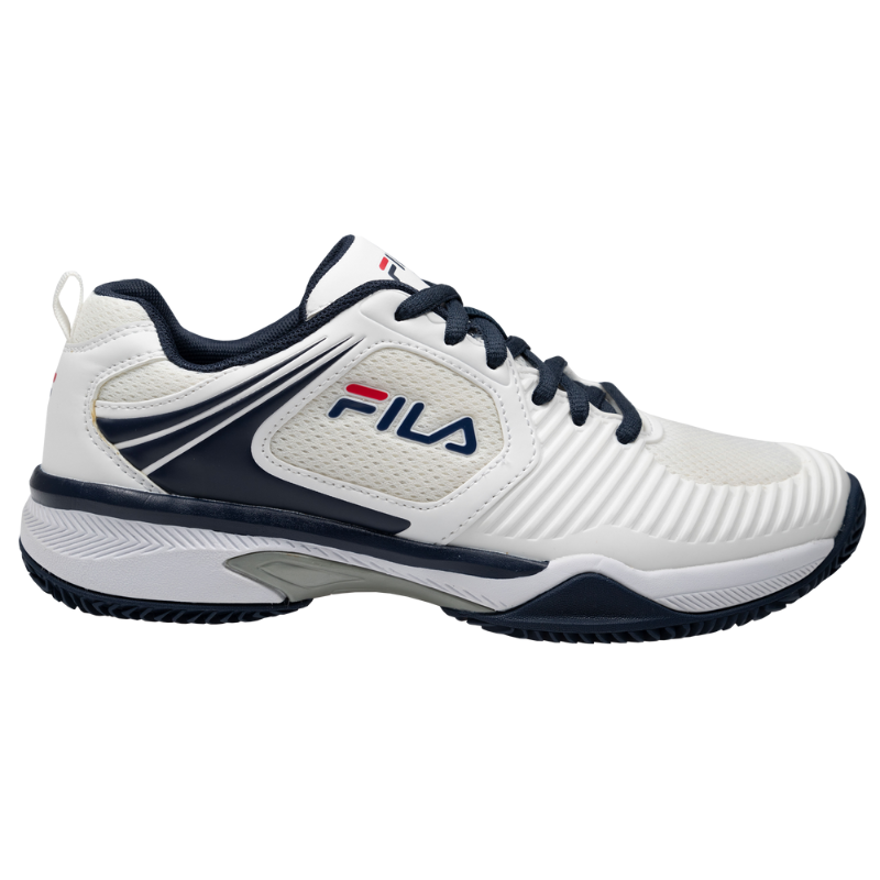 Chaussures de padel Homme Fila Veloce Clay Court Blanc - Esprit Padel Shop