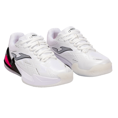 Chaussures de padel Homme Joma Open Men Blanc/Rose - Esprit Padel Shop